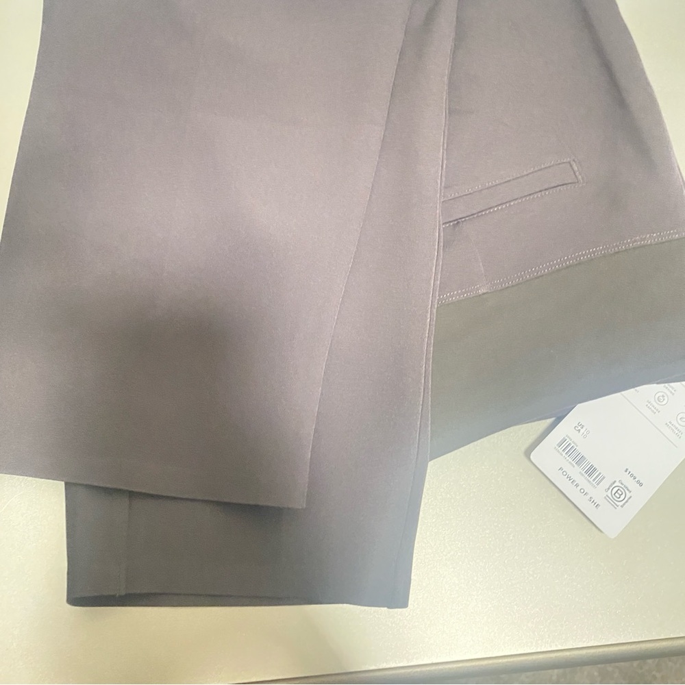 NWT Athleta Endless High Rise Pants in Truffle - Size 10 - Picture 8 of 10